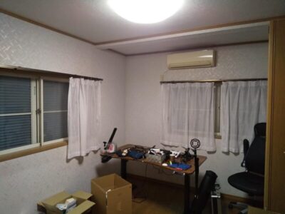 部屋の現状