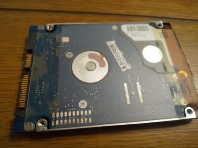 外したHDD